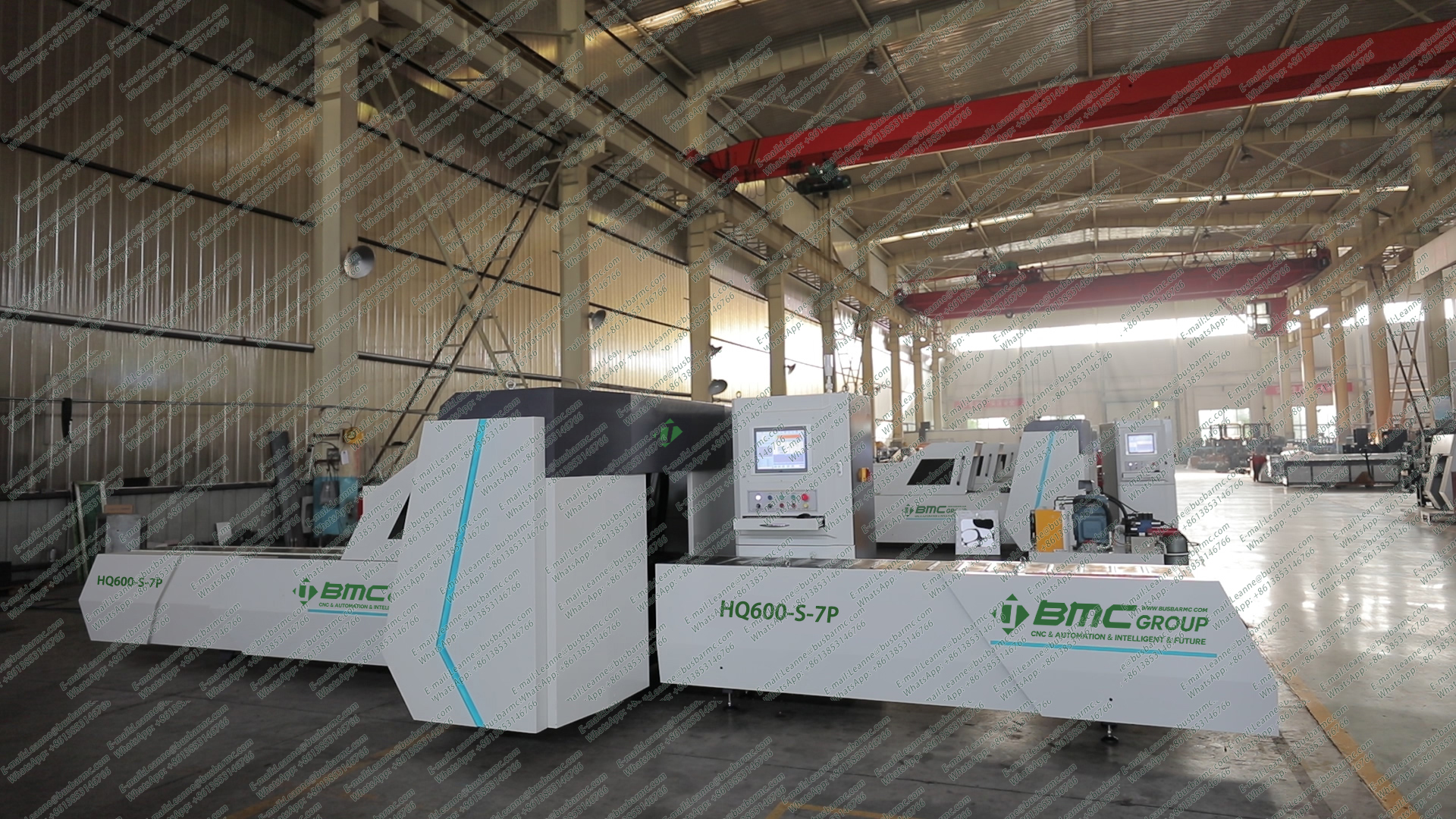 HQ600-SP CNC Copper busbar punching shearing machine