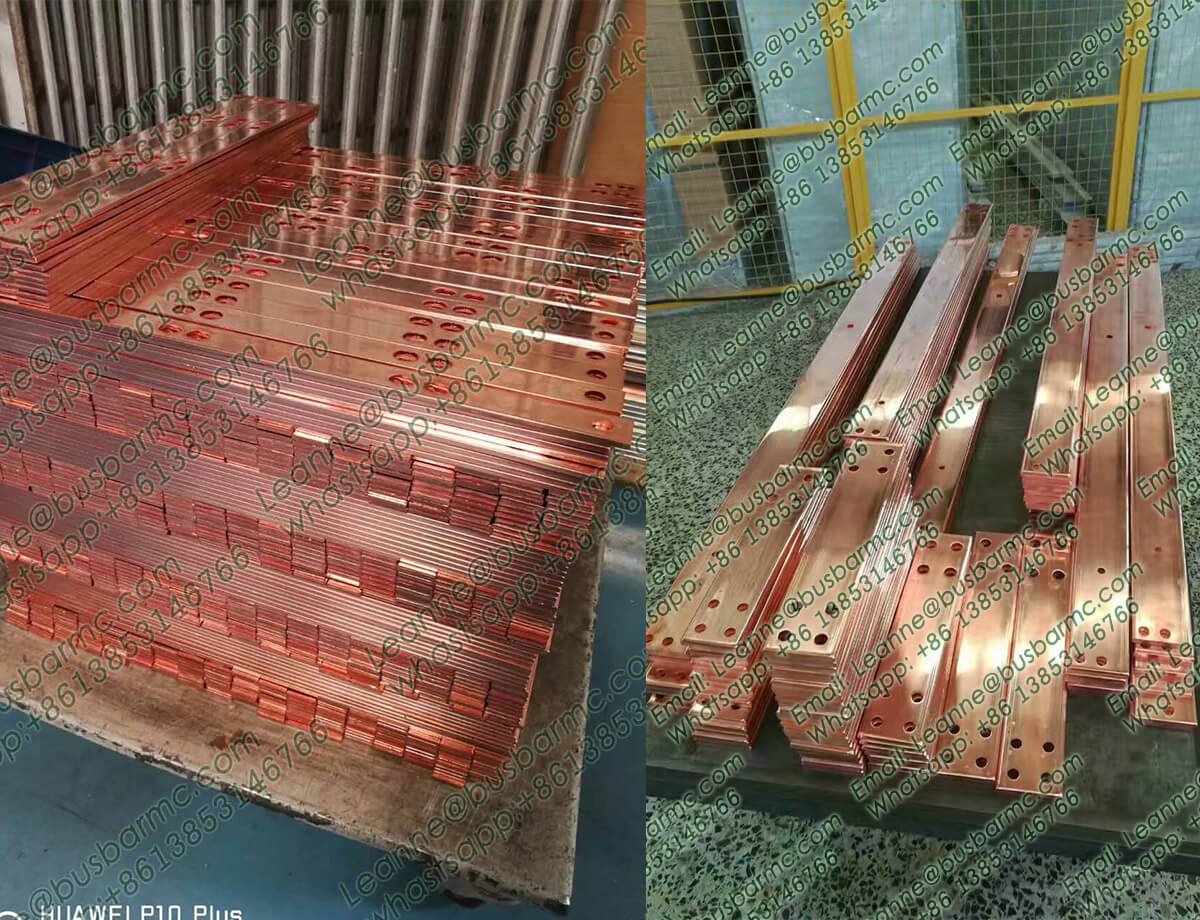 High-precision copper bar fabrication