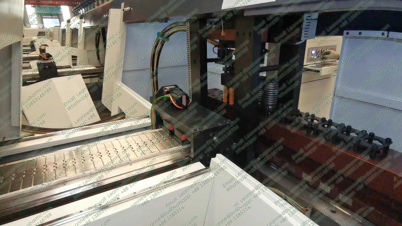 Automated copper bar production line