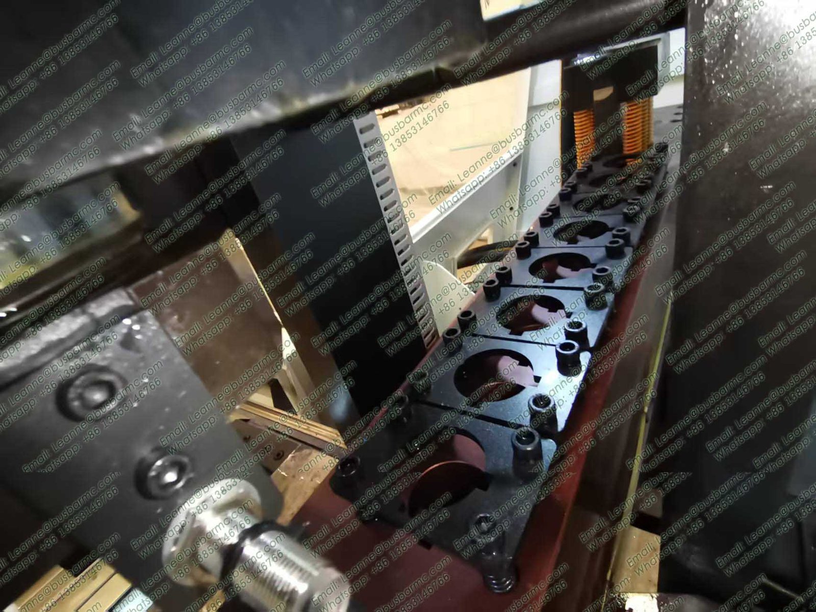 CNC Punched Copper Bar