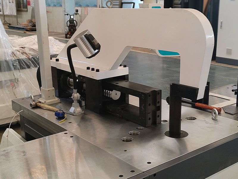 Switchboard busbar production machine